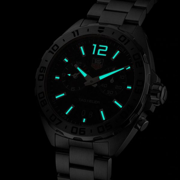 TAG Heuer Formula 1 Alarm 41mm Black Dial Quartz Gents Watch WAZ111A BA0875 - Image 5
