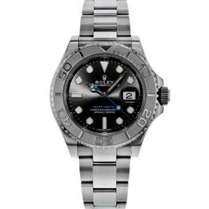 Rolex Yacht-Master Steel 40mm Black Dial Automatic Watch Low-key Luxury 116622