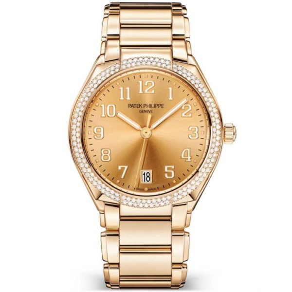 Patek Philippe Twenty 4 36mm 18ct Rose Gold Sunburst Dial Ladies Bracelet Watch