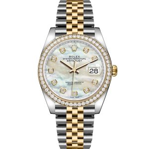 Rolex Datejust Series Automatic Mechanical Movement 36mm Mother-of-Pearl Dial 126283RBR-0009
