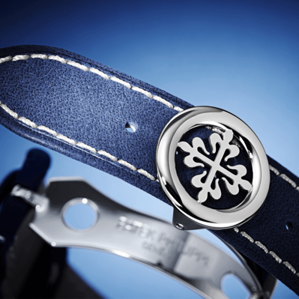 Patek Philippe Complications 41mm Blue Dial Manual Wind Chronograph Watch - Image 7