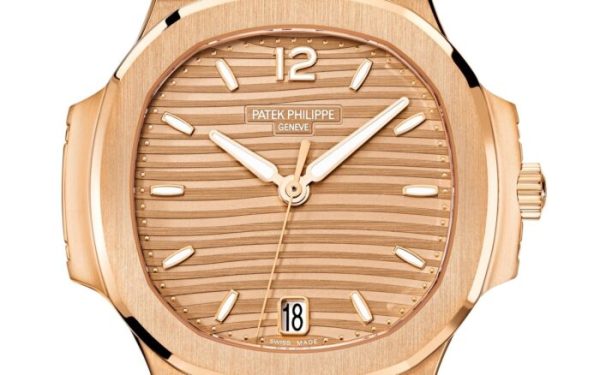 Patek Philippe Nautilus Ladies Automatic 35.2 mm Rose Gold Golden Brown Opaline Dial 71181R 010 - Image 2