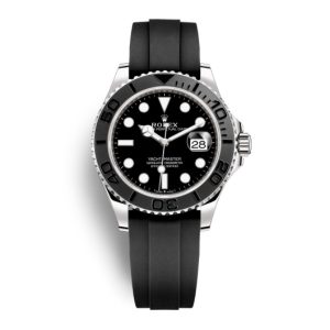 Rolex Yacht-Master Automatic Mechanical Movement Waterproof Men’s Watch 42mm Black Dial Rubber Strap M226659-0002