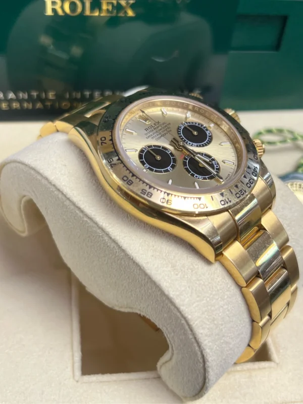 Rolex Cosmograph Daytona Series Automatic Mechanical Movement Gold Dial 40mm Diameter 126508-0006 - Image 13