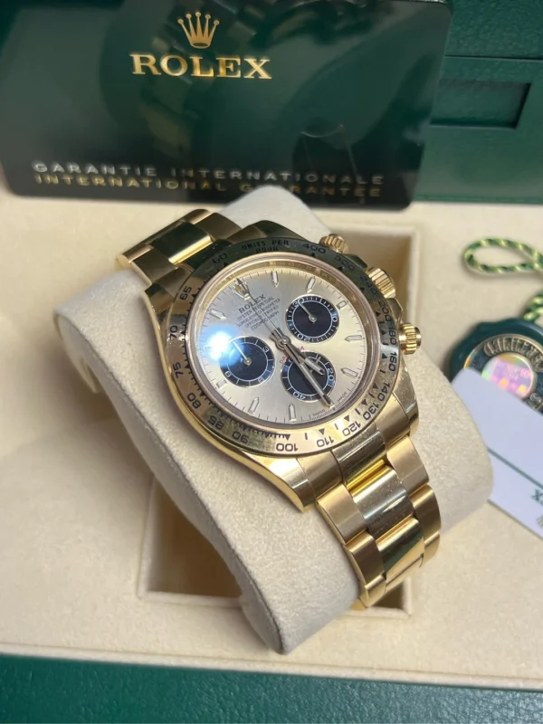 Rolex Cosmograph Daytona Series Automatic Mechanical Movement Gold Dial 40mm Diameter 126508-0006 - Image 14