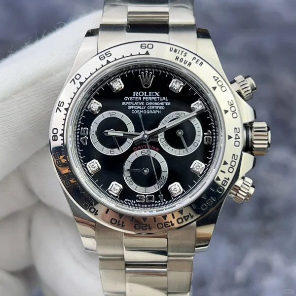 Rolex Cosmograph Daytona Automatic mechanical movement Black dial 40mm diameter 116509-0055 - Image 2