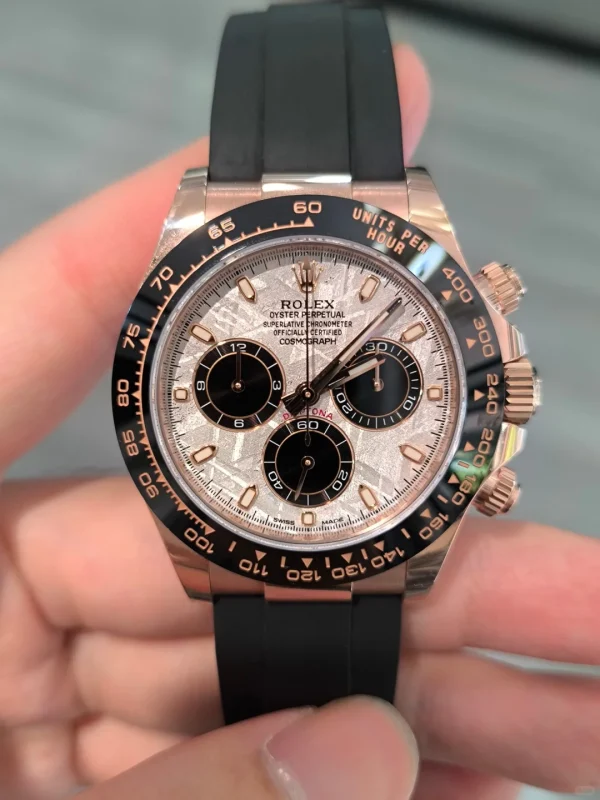 Rolex Cosmograph Daytona Automatic mechanical movement Silver panda dial 40mm diameter M116515LN-0055 - Image 8