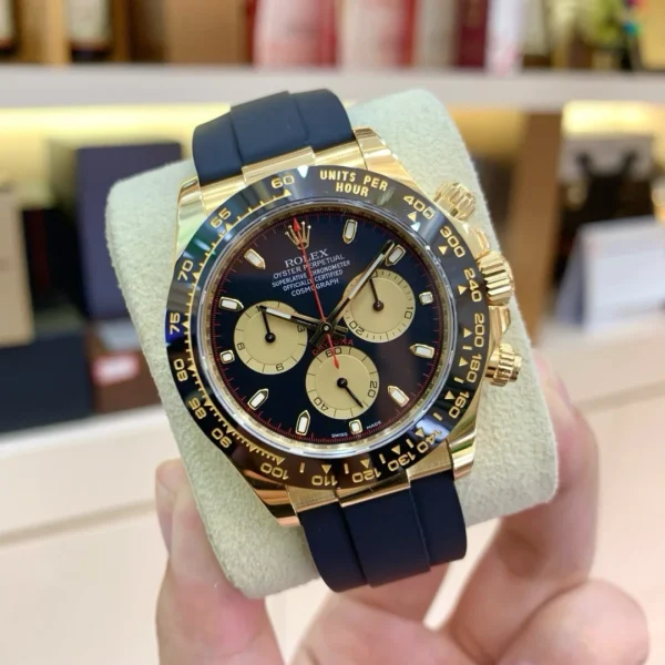 Rolex Cosmograph Daytona Automatic Mechanical Movement Little Monster Black Dial 40mm 116515-0055 - Image 3
