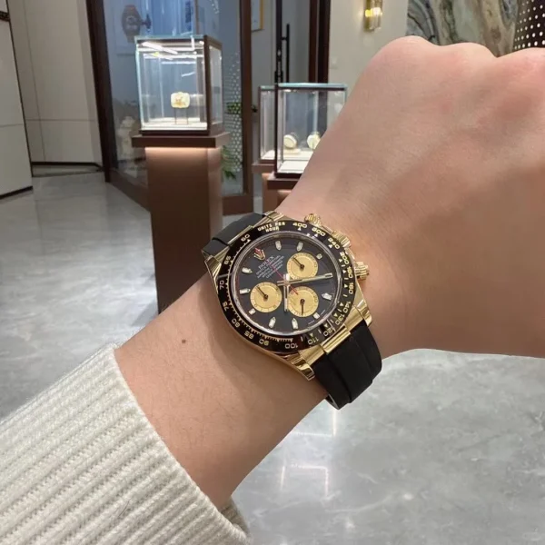 Rolex Cosmograph Daytona Automatic Mechanical Movement Little Monster Black Dial 40mm 116515-0055 - Image 7