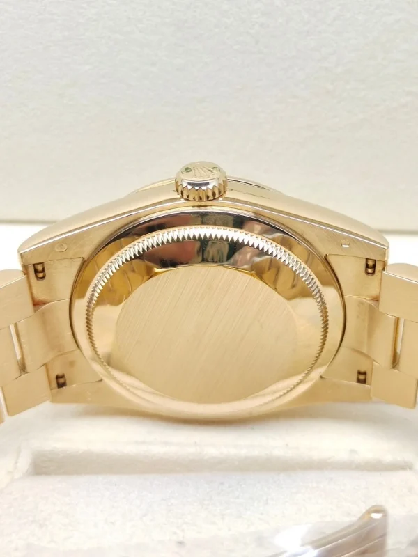 Rolex Day-Date Series Automatic Mechanical Movement Gold Dial 36mm Women’s Watch 118238-83208 - Image 5