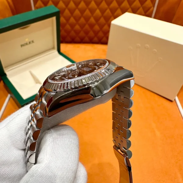 Rolex Submariner automatic mechanical movement 300 meters waterproof men’s watch Swiss watch 40mm green dial M116610LV-0002 - Image 4