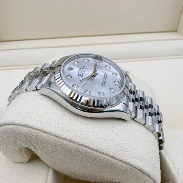 ROLEX Datejust Series Automatic Mechanical Movement Women’s Watch Mother-of-Pearl Dial 31mm 2782774-0006 - Image 3
