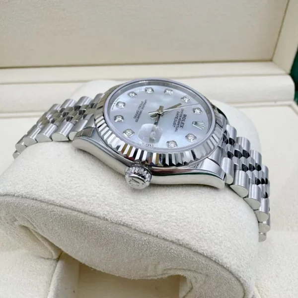 ROLEX Datejust Series Automatic Mechanical Movement Women’s Watch Mother-of-Pearl Dial 31mm 2782774-0006 - Image 4