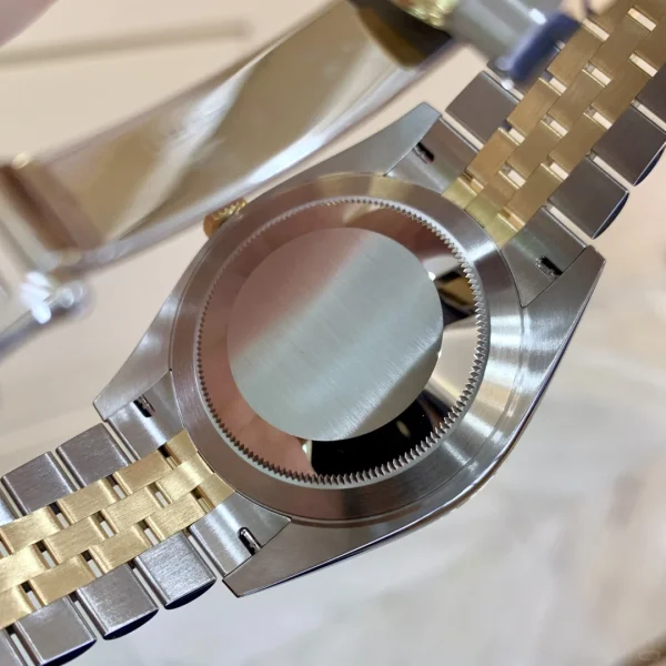 ROLEX Datejust Series Automatic Mechanical Movement 41mm Gold Dial 126333-0012 - Image 5