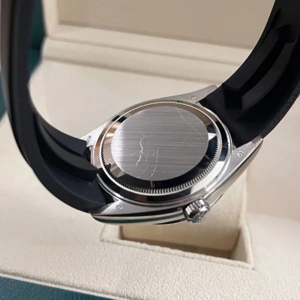 Rolex Sky-Driving Automatic 42mm Black Dial Rubber Strap 336239-0002 - Image 8