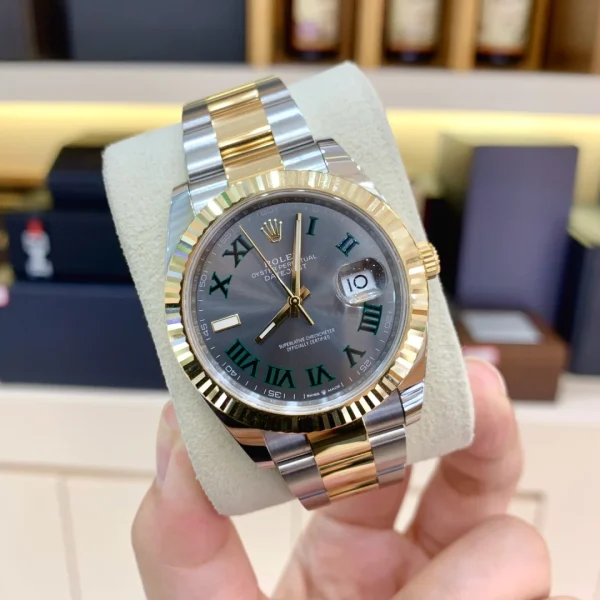 Rolex Datejust Series Automatic Mechanical Movement, 41mm Grey Dial 126333-0019 - Image 2