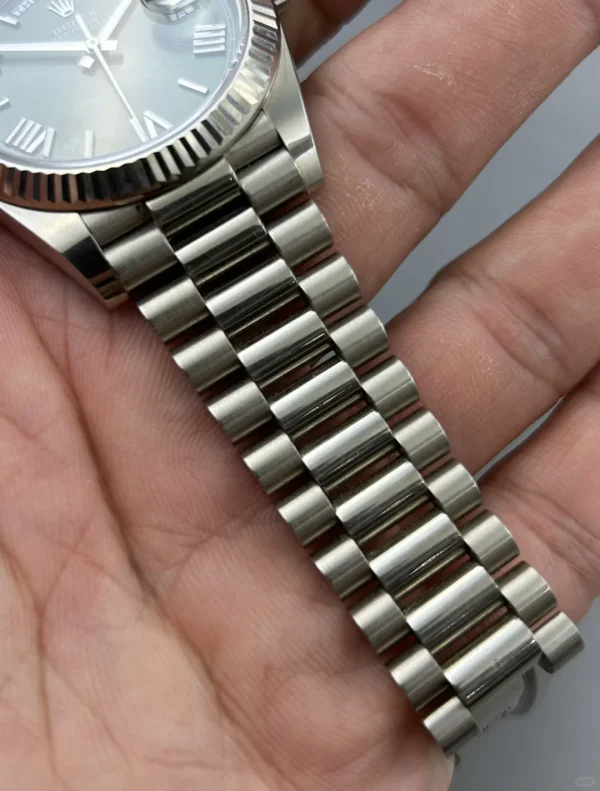 Rolex Day-Date Series Mechanical Movement 40mm Silver Dial 228239-0033 - Image 7