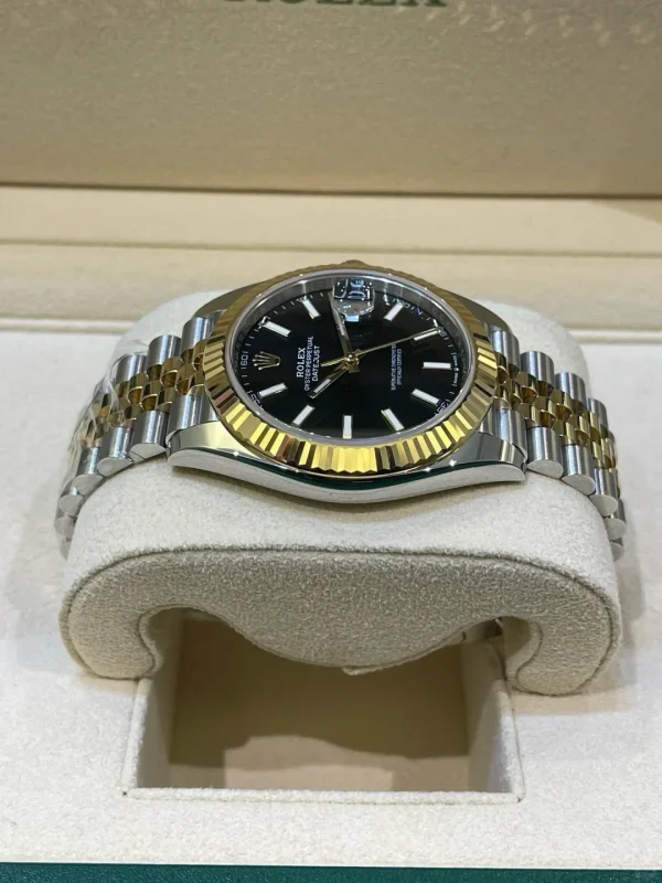Rolex Datejust Series Automatic Mechanical Movement Black Dial 41mm Black Dial 126333-0014 - Image 6
