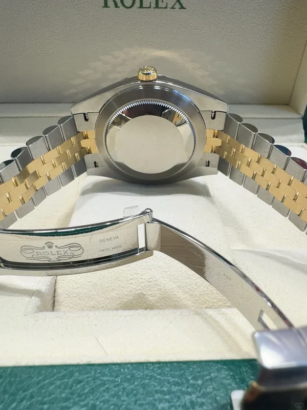 Rolex Datejust Series Automatic Mechanical Movement Black Dial 41mm Black Dial 126333-0014 - Image 7