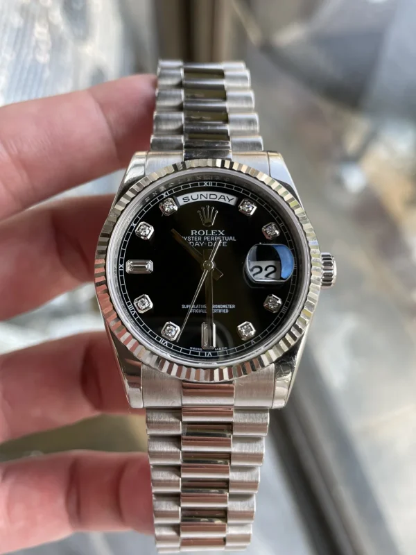 Rolex Datejust Series Automatic Mechanical Movement 36mm Black Dial 118239A Black Dial - Image 2