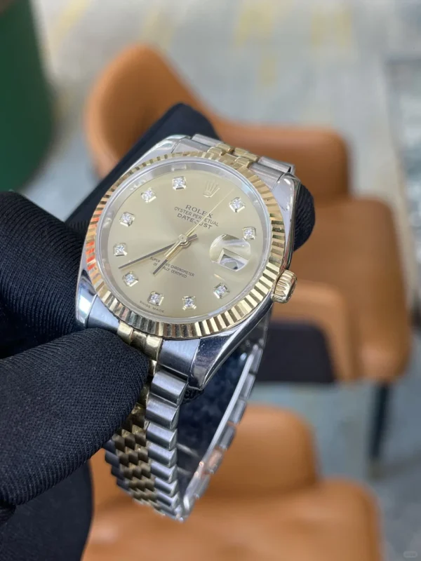Rolex Datejust Series Automatic Mechanical Movement 36mm Green Dial 126283RBR-0011 - Image 3