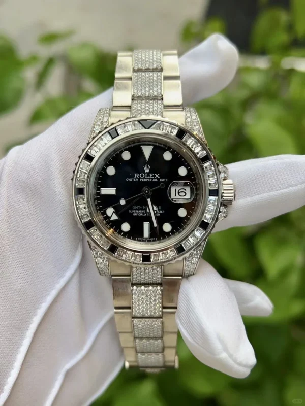 Rolex GMT-Master II Automatic Mechanical Movement 40mm Black Dial 116759 SANR-74769Bril - Image 2