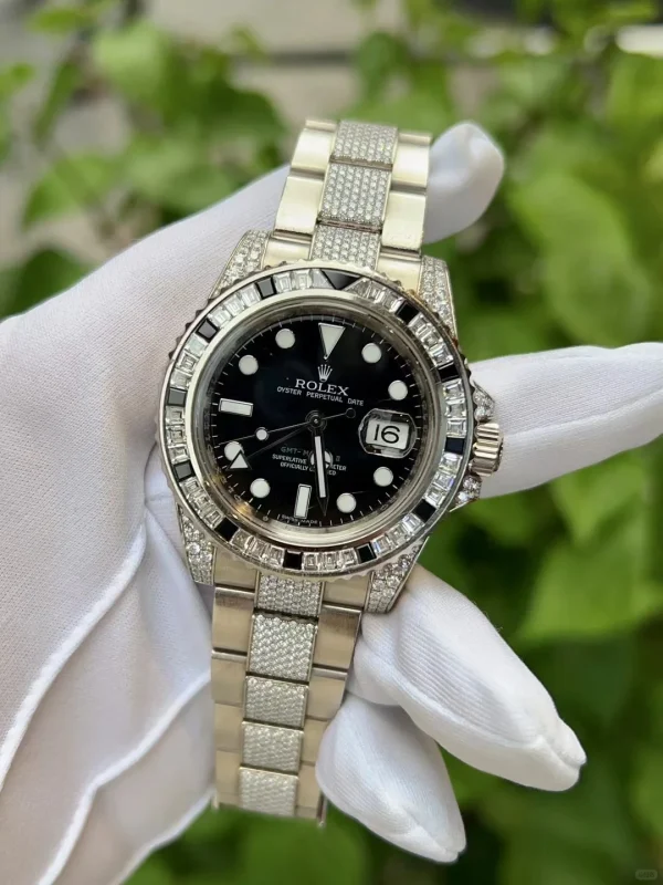 Rolex GMT-Master II Automatic Mechanical Movement 40mm Black Dial 116759 SANR-74769Bril - Image 4