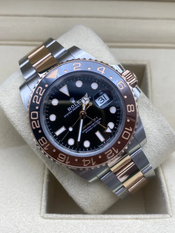 Rolex GMT-Master II Sarco bezel Mechanical movement 40mm Black dial 126711chnr-0002 - Image 2