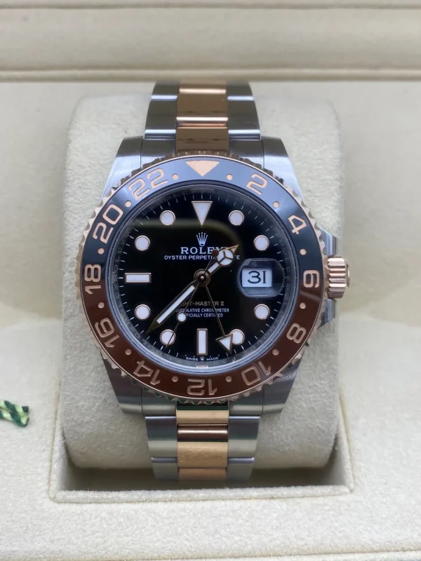 Rolex GMT-Master II Sarco bezel Mechanical movement 40mm Black dial 126711chnr-0002 - Image 3