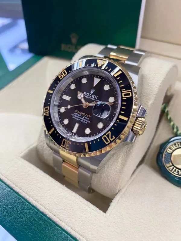 Rolex Sea-Dweller Two-tone Sea-Dweller Automatic mechanical movement 43mm black dial 126603-0001 - Image 10