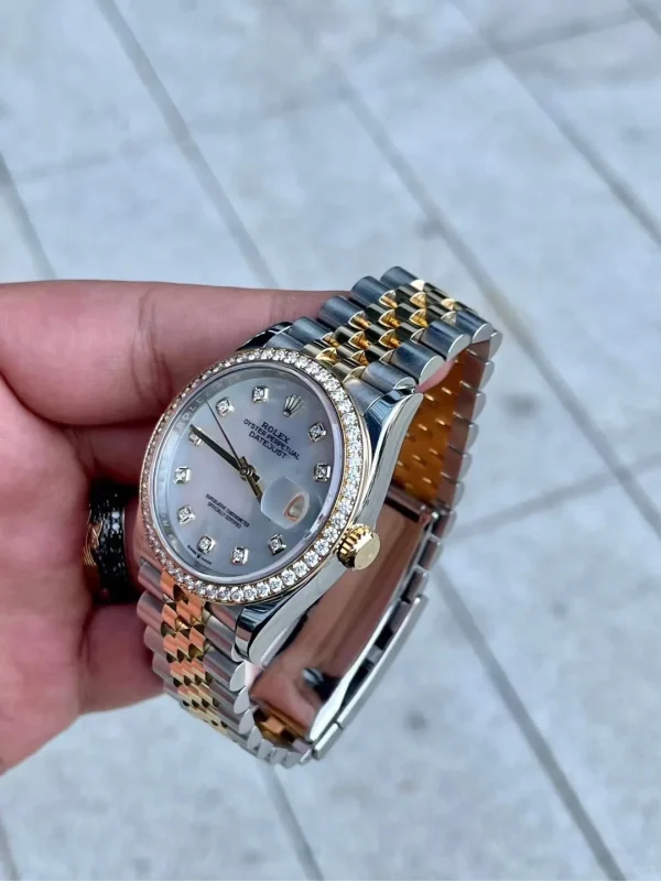 Rolex Datejust Series Automatic Mechanical Movement 36mm Mother-of-Pearl Dial 126283RBR-0009 - Image 5