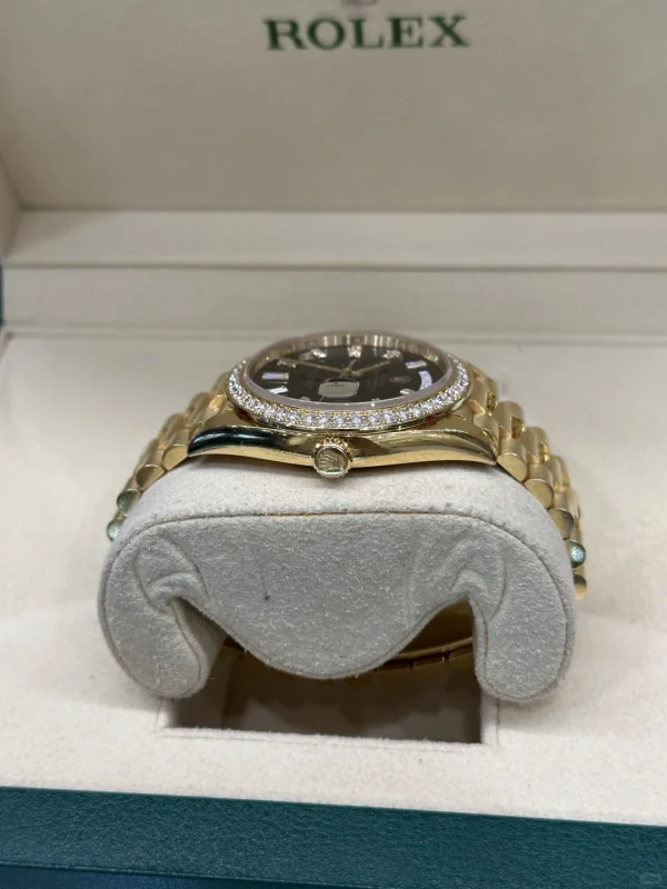 Rolex Day-Date Automatic Mechanical Movement 40mm Black Dial 228348RBR-0001 - Image 3