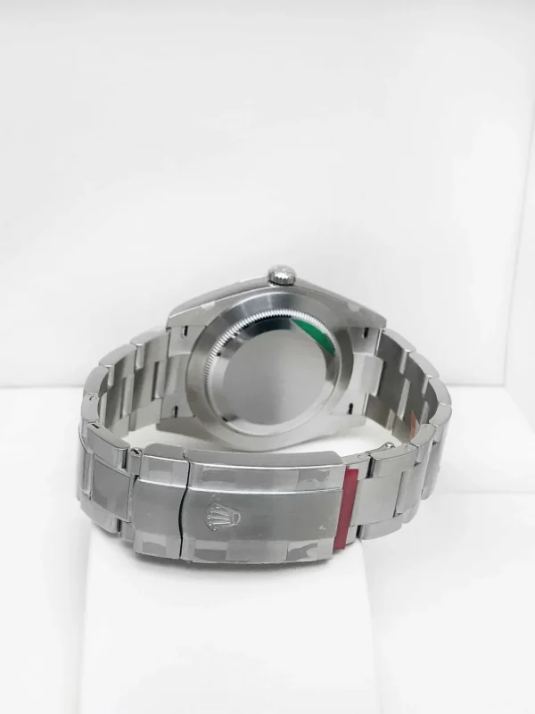 Rolex Oyster Perpetual Automatic Mechanical Movement Bright Blue 41mm Blue Dial 124300-0003 - Image 6
