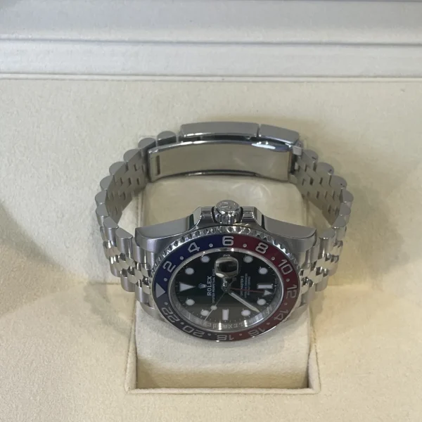 Rolex GMT-Master II Pepsi bezel Mechanical movement 40mm Black dial 126710BLRO-0001 - Image 7