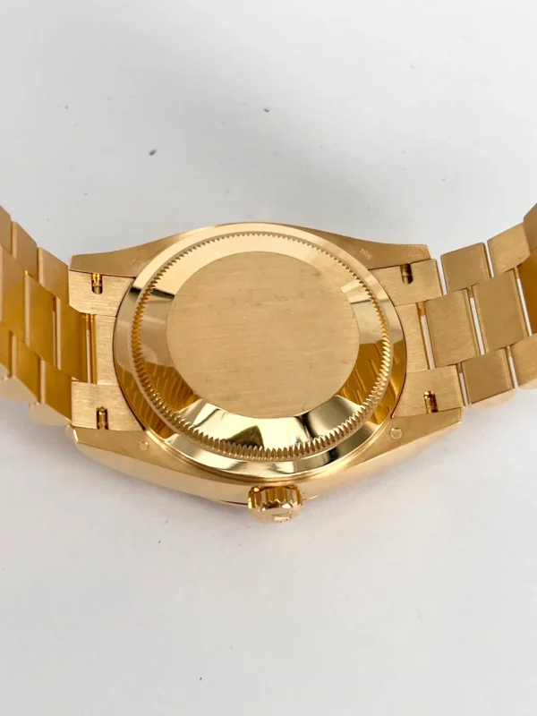 Rolex Day-Date Series Automatic Mechanical Movement Women’s Watch 36mm Brown Dial 128238-0022 - Image 13