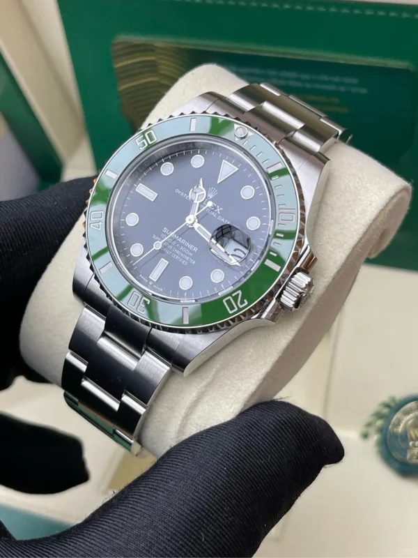 Rolex Submariner Green Water Ghost Automatic Mechanical Movement Date Display Men’s Watch Swiss Watch 41mm Black Dial 126610lv-0002 - Image 3