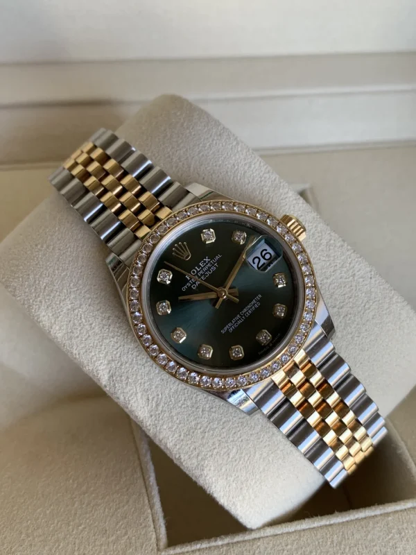 Rolex Datejust Series Automatic Mechanical Movement 31mm Green Dial 278383rbr-0030 - Image 2