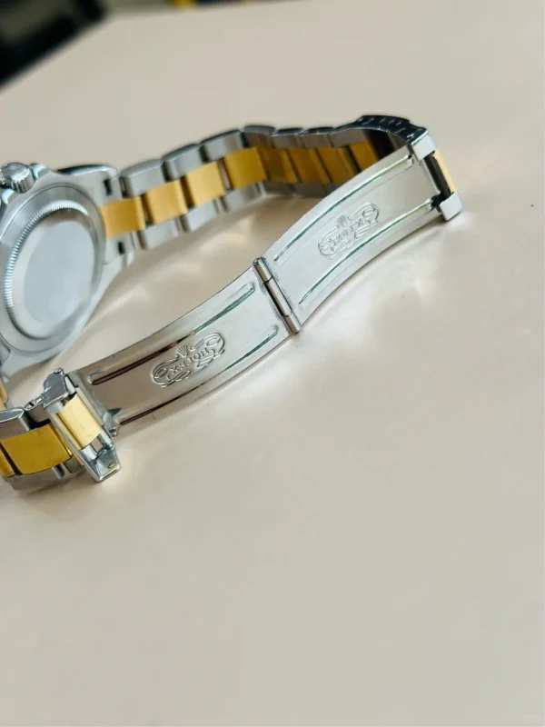 Rolex Yacht-Master, Gold Steel, Champagne Dial Watch, Scratch Resistant Sapphire Mirror 16623 - Image 7