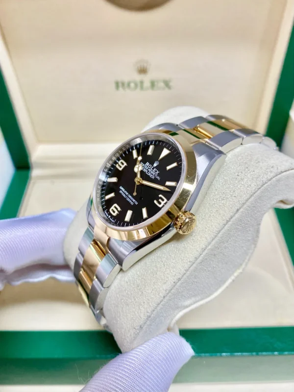 Rolex Explorer Automatic mechanical movement Black dial Scratch-resistant sapphire mirror 36mm124273-0001 - Image 3