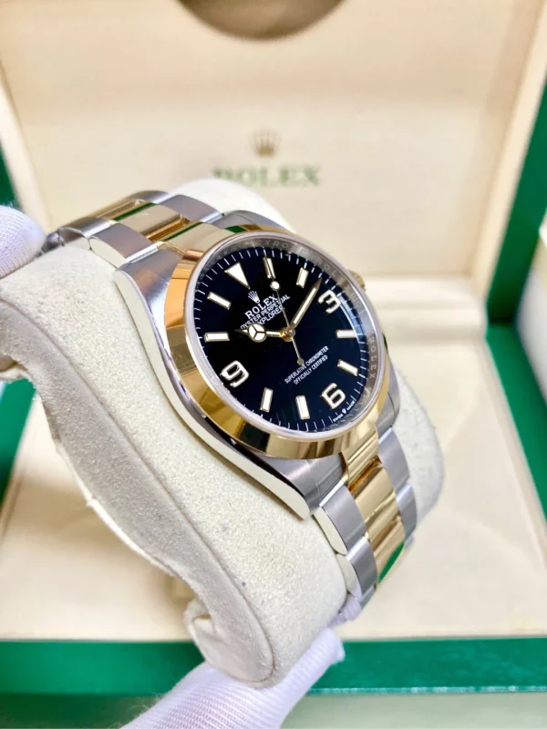 Rolex Explorer Automatic mechanical movement Black dial Scratch-resistant sapphire mirror 36mm124273-0001 - Image 4