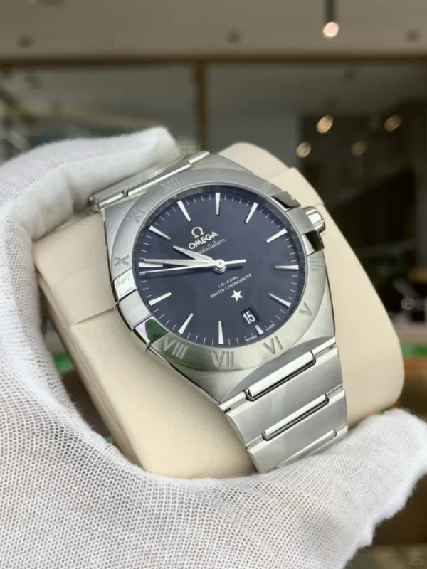 OMEGA Constellation Automatic Mechanical Movement 39mm Black Dial 131.10.39.20.01.001 - Image 8