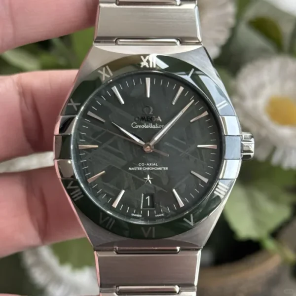 OMEGA Constellation Series Constellation Watch Automatic Mechanical Movement 41mm Green Dial 131.30.41.21.99.002 - Image 2