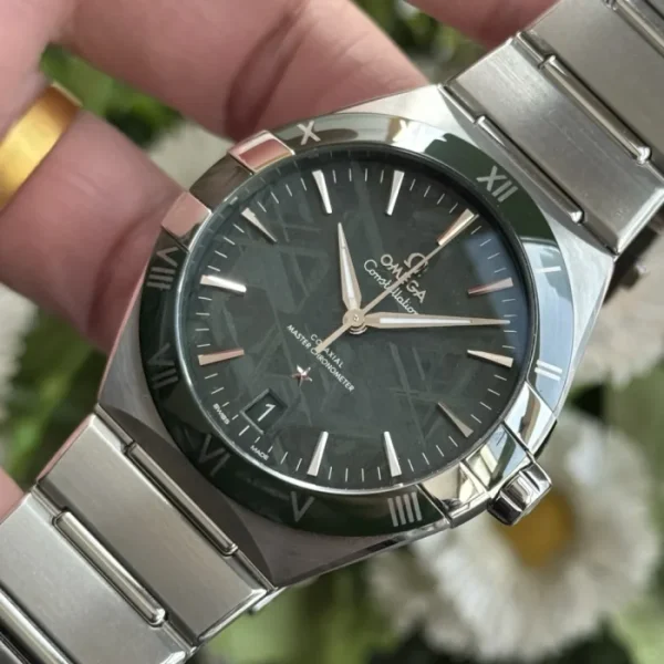 OMEGA Constellation Series Constellation Watch Automatic Mechanical Movement 41mm Green Dial 131.30.41.21.99.002 - Image 3