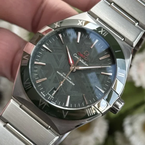 OMEGA Constellation Series Constellation Watch Automatic Mechanical Movement 41mm Green Dial 131.30.41.21.99.002 - Image 4