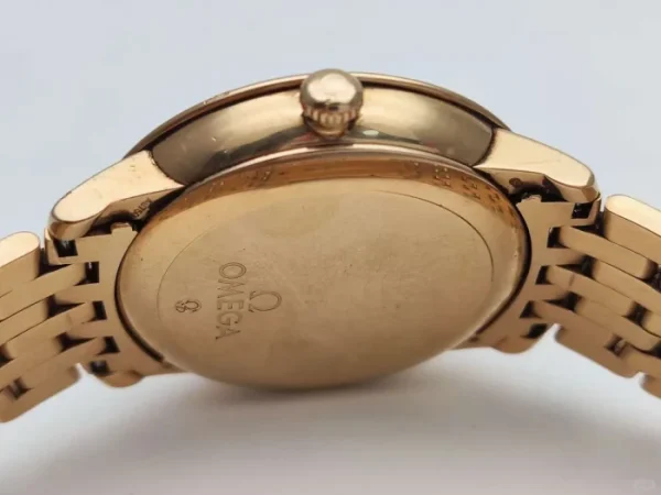 OMEGA De Ville Classic Automatic Mechanical Movement 36.8mm Gold Dial 424.50.37.20.08.001 - Image 6
