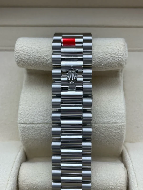 Rolex Day-Date Series Automatic Mechanical Movement Ice Blue Dial Women’s Watch 36mm Blue Dialm128236-0009 - Image 7