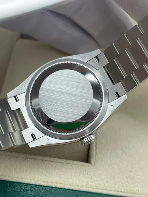 Rolex Day-Date Series Automatic Mechanical Movement Ice Blue Dial Women’s Watch 36mm Blue Dialm128236-0009 - Image 9