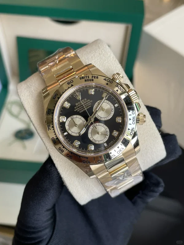 Rolex Cosmograph Daytona Series Automatic Mechanical Movement Chronograph Function/100m Men’s Watch 40mm Black Dial M126508-0003 - Image 2