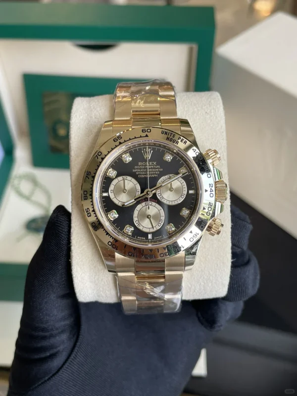 Rolex Cosmograph Daytona Series Automatic Mechanical Movement Chronograph Function/100m Men’s Watch 40mm Black Dial M126508-0003 - Image 3