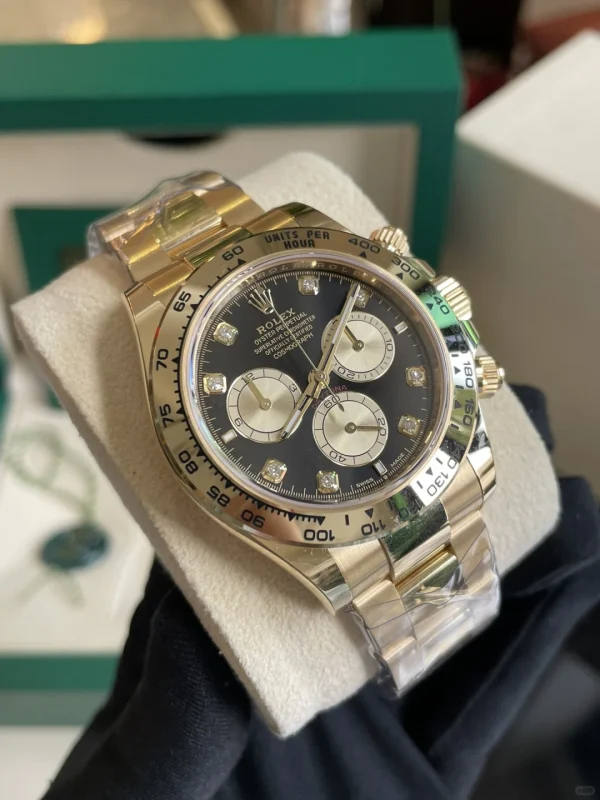Rolex Cosmograph Daytona Series Automatic Mechanical Movement Chronograph Function/100m Men’s Watch 40mm Black Dial M126508-0003 - Image 5